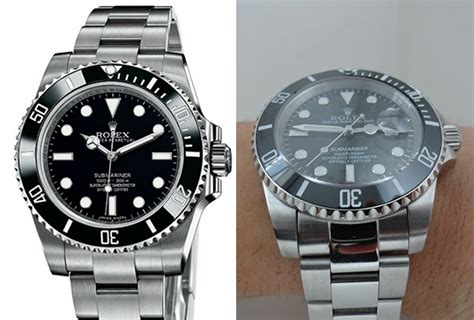 differenze tra rolex submariner originale e replica|real rolex submariner strap.